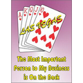 Hearts Royal Flush Photo Hand Mirror (2.5" x 3.5")